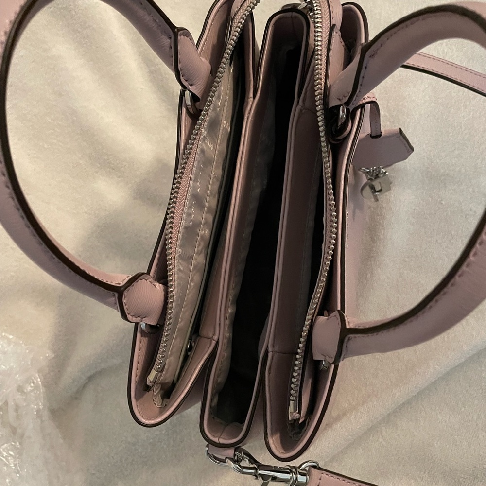 DKNY Satchel/Crossbody Bag, Lavender - Picture 8 of 13